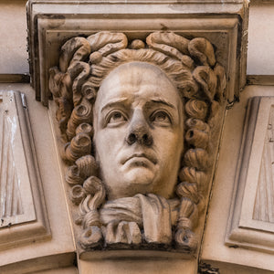 Stone Carved Face - Study 3